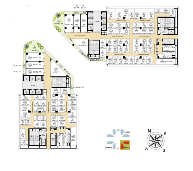 Studio Apartment EON Eye of Noida