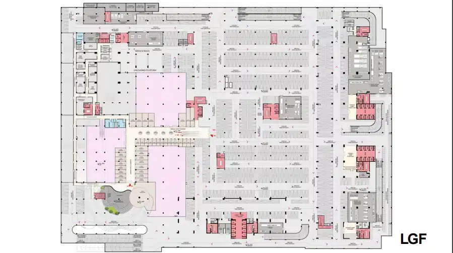 Lower Ground Floor Map CRC the Flagship