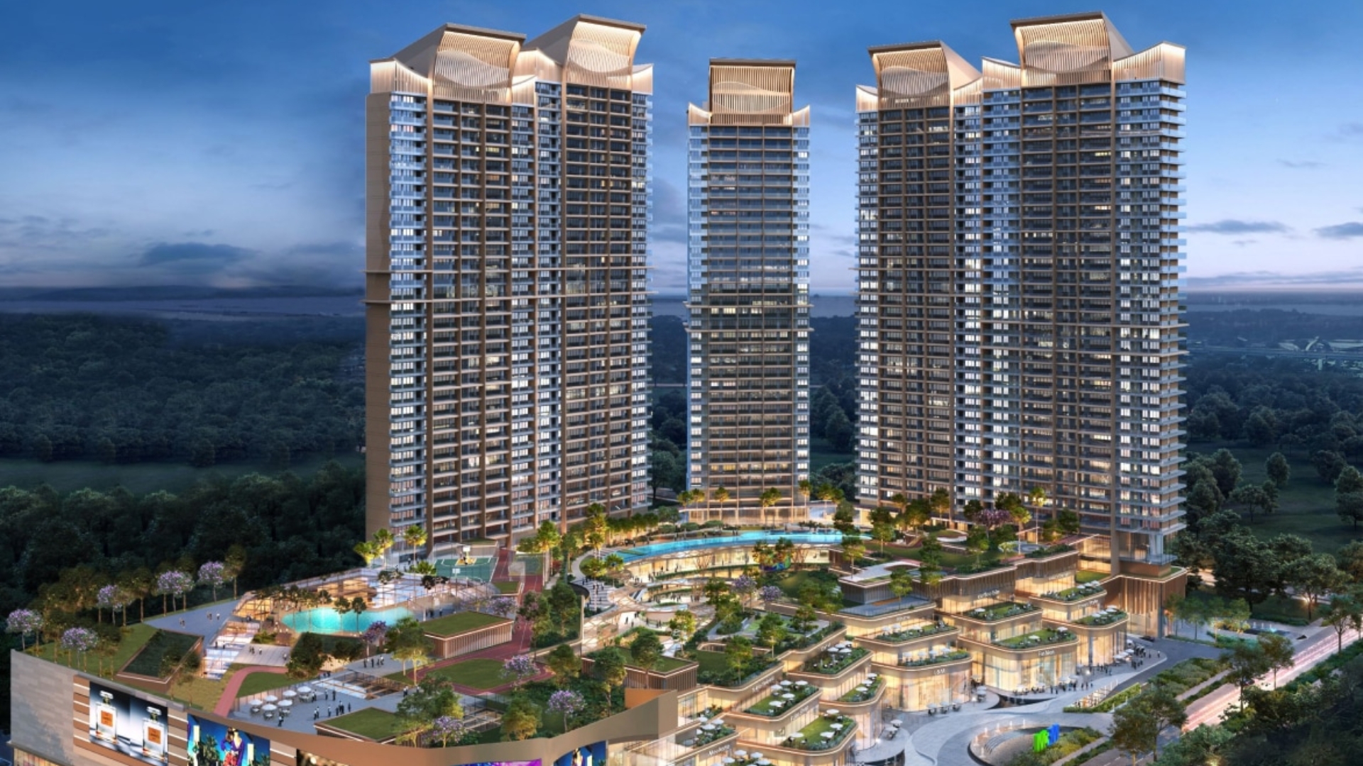 M3M the Cullinan Front View